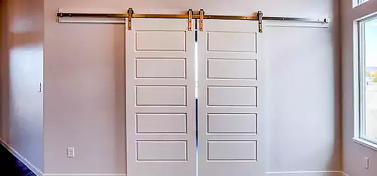 Glass Barn Door with Installation Hardware Kit Inver Grove Heights